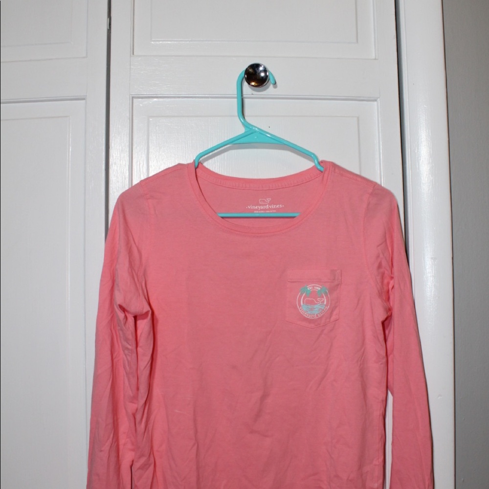 Vineyard Vines Long-Sleeve (Salmon Color)
